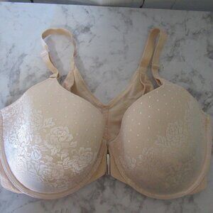 Soma Bra 34DDD Beige Tan Posture Underwire Front Closure